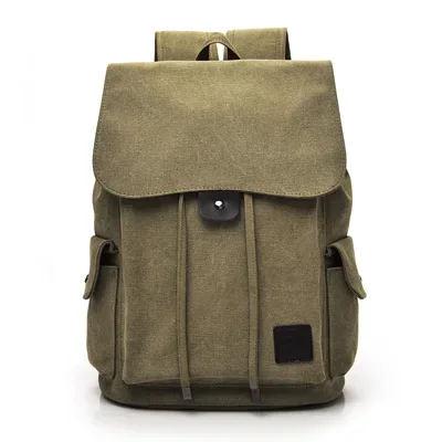 nouveau haute qualité toile hommes sac à dos grand sac d'école à bandoulière sac à dos pour garçons voyage mode camping sacs mode sacs simples