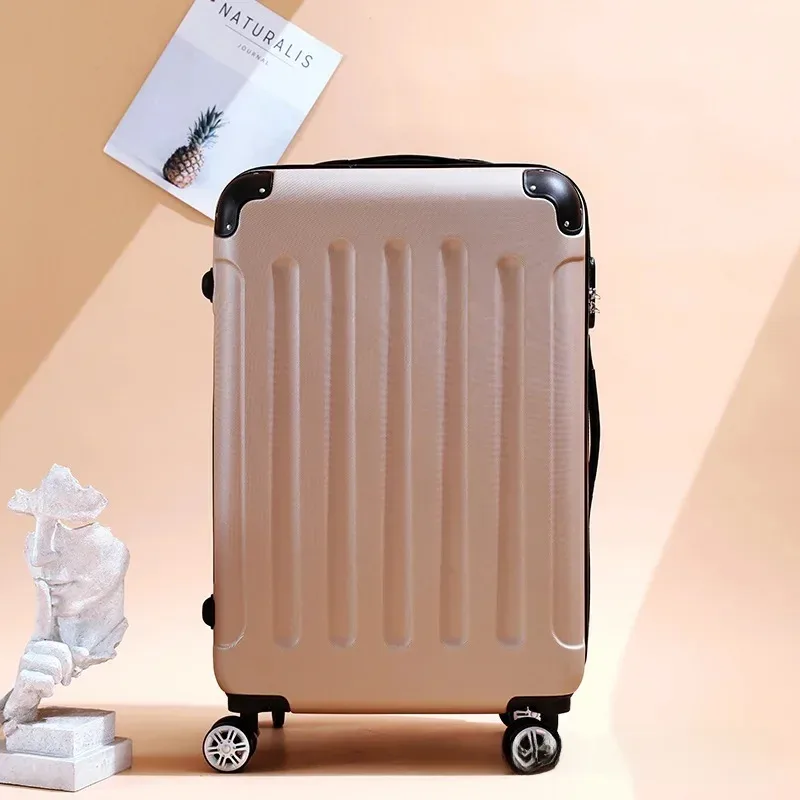 valise rétro personnalisable avec logo, bagage de voyage 20 pouces, bagage cabine en plastique abs, fabriqué en chine continentale