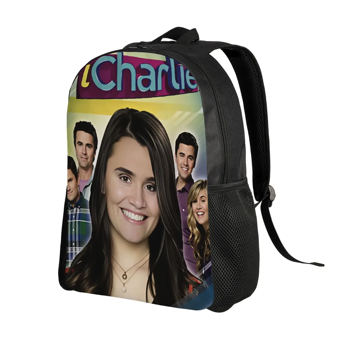 sac à dos funny meme charlie kirk pour garçons et filles, sacs à dos d'extérieur en polyester, sacs à dos souples et élégants pour lycée