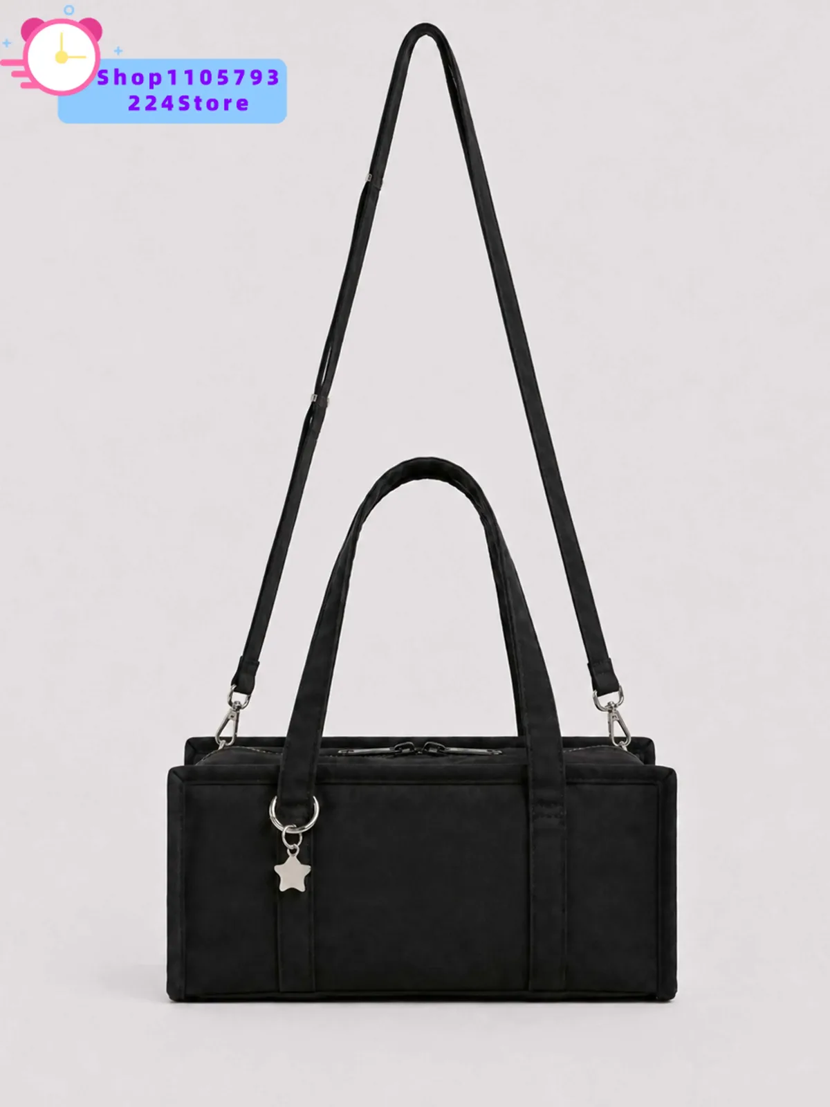 sac à bandoulière en nylon à motif écossais nostalgique, petit sac carré français simple, nouveau sac bandoulière polyvalent 2026
