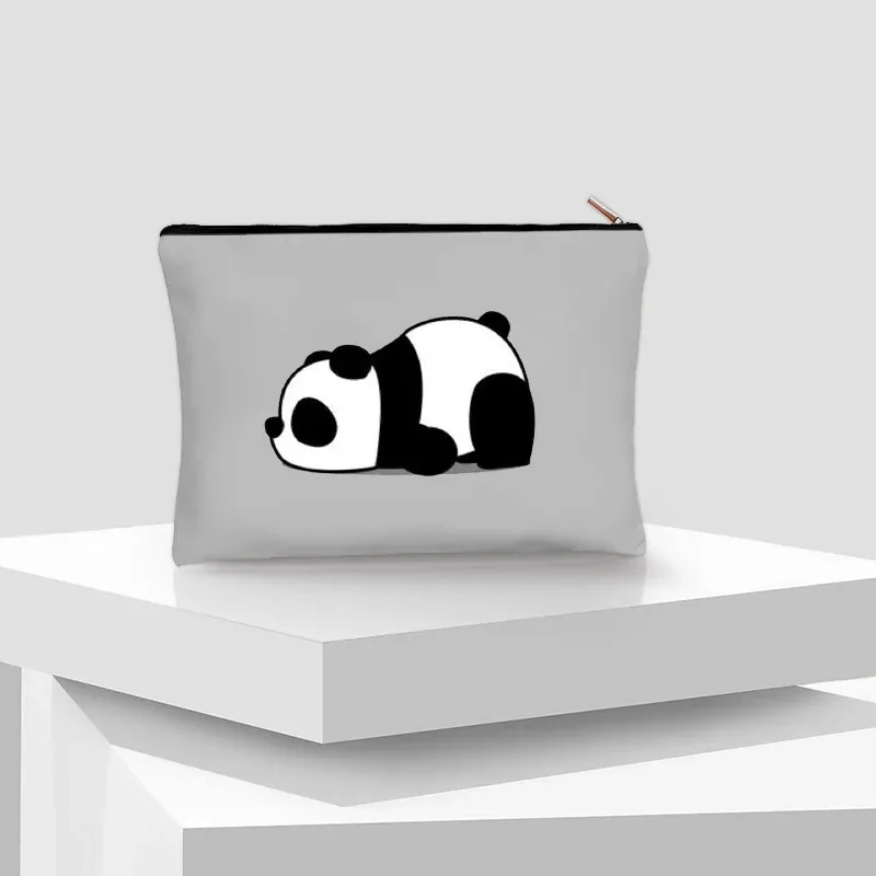 kawaii panda trousse à cosmétiques enfants voyage nécessité toilette sac à couches pochette de maquillage pour jolies filles anniversaire nouvel an cadeau