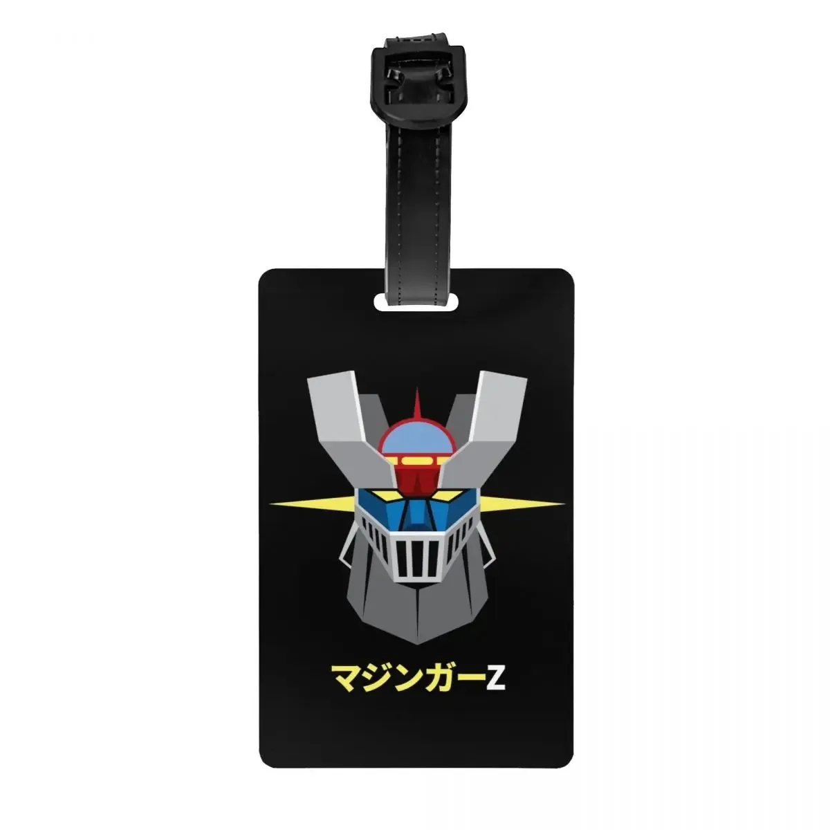 étiquettes à bagages personnalisées goldorak grendizer pour valises, mignonnes, anime ufo robot goldrake, couverture de confidentialité, carte d'identité