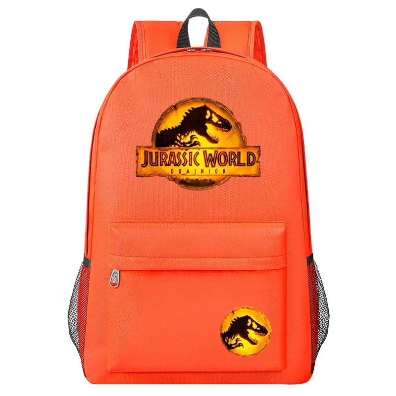 nouveau jurassic world dominion enfants sac d'école de haute qualité enfants étudiant sac à dos cartable adolescent ordinateur portable sacs à bandoulière