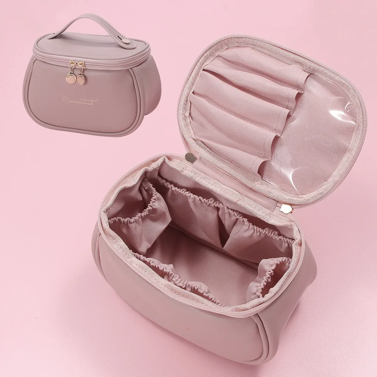 nouvelle trousse de toilette et de rangement de voyage grande capacité pour femme, style instagram haut de gamme, tendance célébrité internet