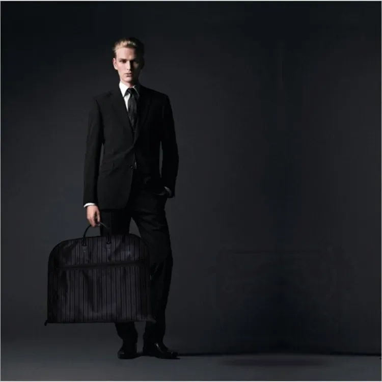 jxsltc sac d'affaires hommes costume d'affaires d'eau costume sac en nylon sac de rangement de costume de voyage adapté au sac suspendu de costume