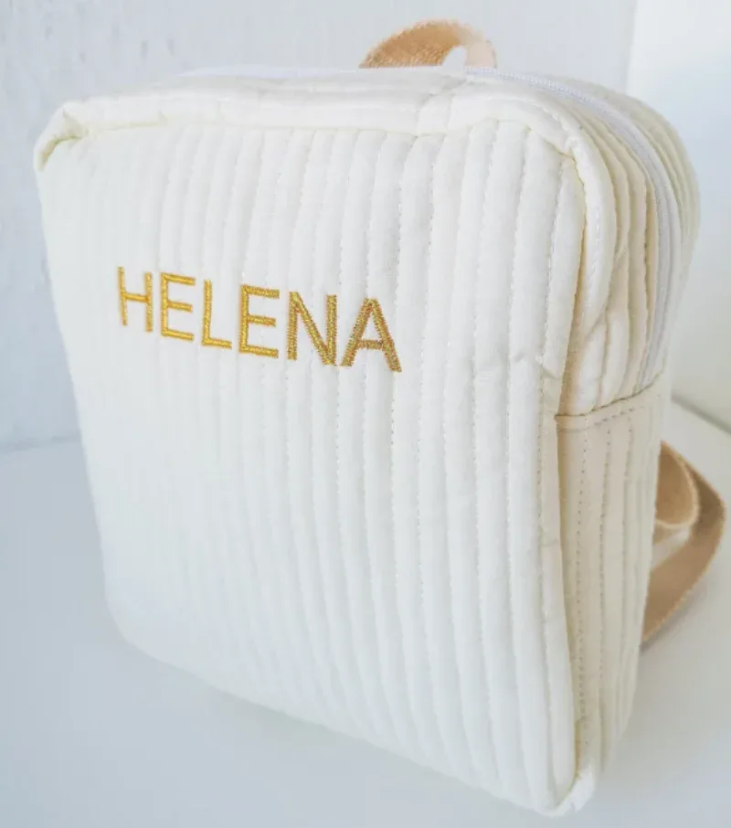 mini sac à dos personnalisé avec nom brodé pour enfants, adapté pour l'école maternelle, cadeau d'anniversaire unique