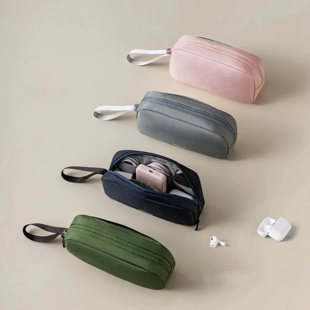 étui de voyage résistant à l'eau pour l'extérieur, en tissu oxford, grande capacité, sac de rangement pour câbles, organiseur de câbles portable