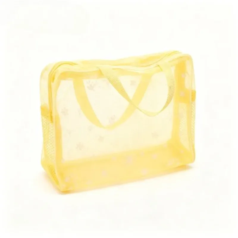 sac de rangement pour cosmétiques et articles de toilette, pochette de voyage pour maquillage et plage, organisateur, 1 pièce