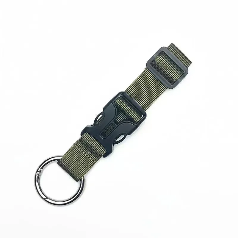 bracelet fixation nylon multicouleurs boucle suspension crochet sangle réglable sac dos voyage transport fixation travail sport utilité pratique
