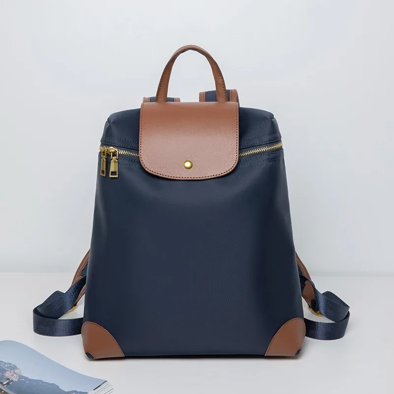 "sac à dos élégant de grande capacité pour femmes | durable et résistant aux taches | pliable léger | sac à dos de voyage étanche"