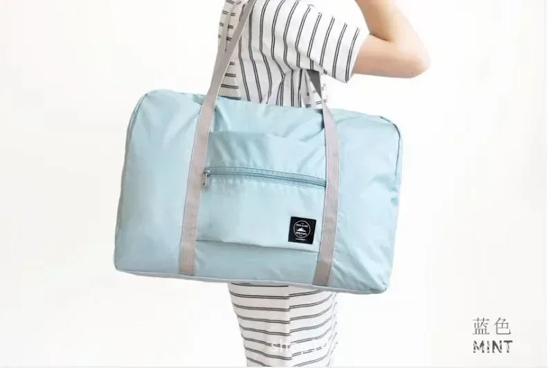 sacs de voyage pliables en nylon de grande capacité, bagages, sacs à main waterverde pour femmes et hommes, rangement de voyage, emballage de vêtements