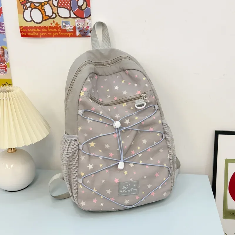 sac à dos tendance 2026 pour adolescentes, idéal pour l'extérieur, l'alpinisme, les voyages, grande capacité, en nylon résistant, sac d'école sportif pour le quotidien
