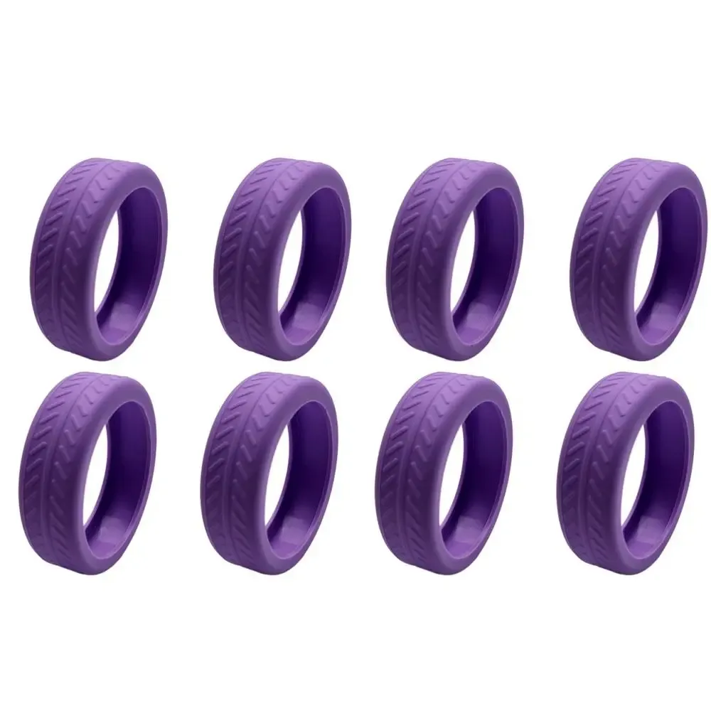 protecteur de roues de bagages en silicone avec son silencieux, juste de protection des roues de valise, sap, usure, bruit, 4/8 pièces