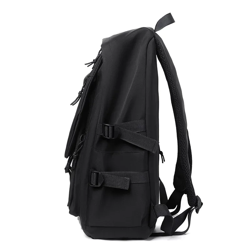 sac à dos de voyage en tissu oxford pour hommes et femmes, 14 pouces, style département sen simple, grande capacité, pour étudiants en ordinateur