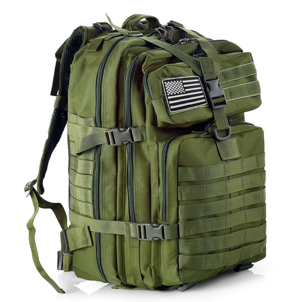 sac dos oxford université camouflage multicolore bandes marron vert taille grande capacité voyage sport