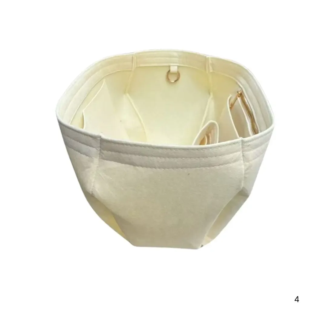 pour sac intérieur organisateur liner cyme mini, pochette de rangement pour organiser et maintenir la forme, insert de sac à main cyme mini