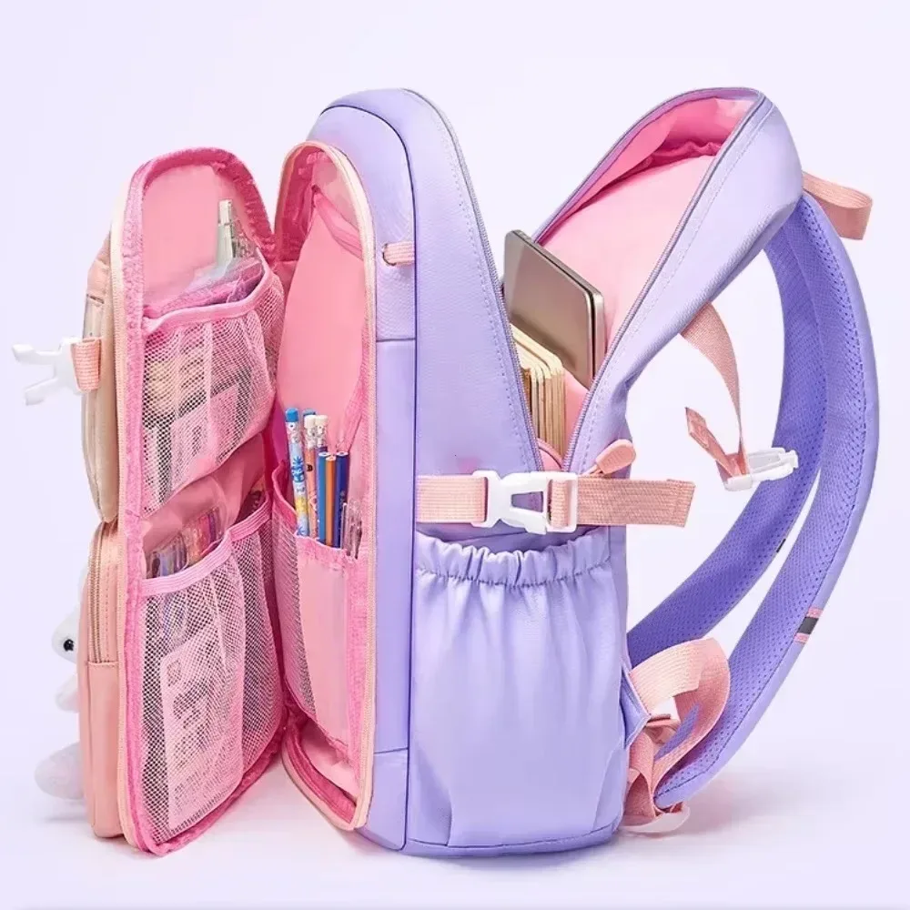 2025 cartable pour filles de l'école primaire kawaii sac léger pour enfants sacs imperméables sac à dos de voyage coloré mochilas cadeaux