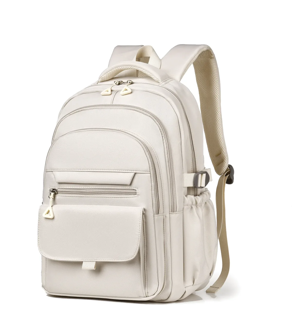 sac à dos multi-couches imperméable et élégant en tissu oxford, grande capacité, simple, pour les trajets quotidiens et les étudiants