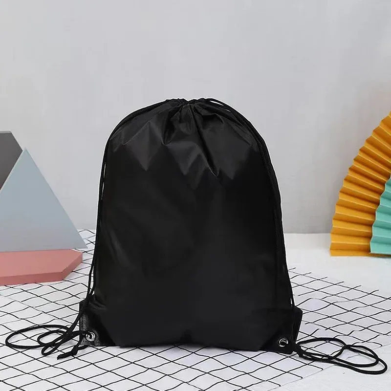 sac de sport pliable et étanche, sac à dos de fitness avec cordon de serrage, poche de magasin, randonnée camping natation, sacs de sport pour hommes et femmes