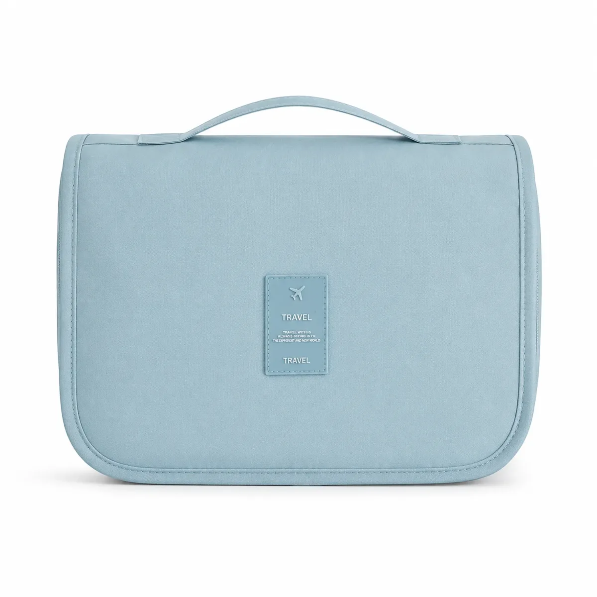 trousse de toilette de voyage portable grande capacité avec compartiment humide/sèche pour cosmétiques – vente en gros