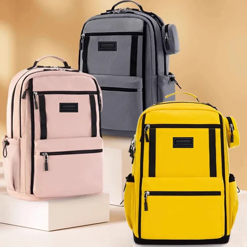 nouveau sac à dos de voyage imperméable, sac à dos scolaire japonais léger et tendance pour femmes, sacs pour ordinateur portable de 15 pouces, sacs à dos pour hommes.