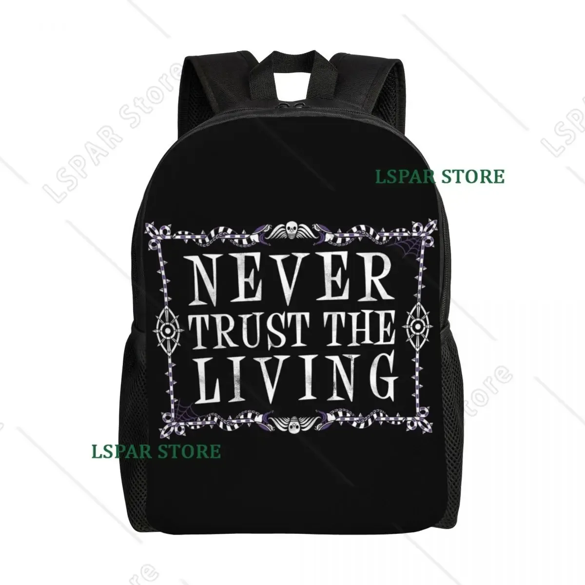 sacs à dos personnalisés raven rage pour étudiants, sacs à livres pour collège et université, adaptés aux ordinateurs portables de 15 pouces, sacs gothiques effrayants avec motif de corbeau pour halloween