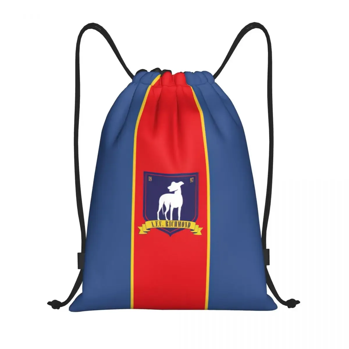 ted lasso sac à dos avec cordon de serrage sac de sport afc richmond football string sackpack pour l'exercice