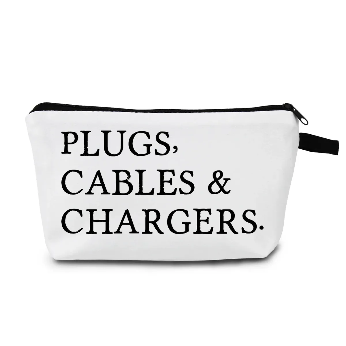 sac de rangement pour chargeur, sac de maquillage, bouchons de chargeur, cadeau pour femmes, sac à cosmétiques pour cordon de chargement, pochette à fermeture éclair, trousse de toilette de voyage