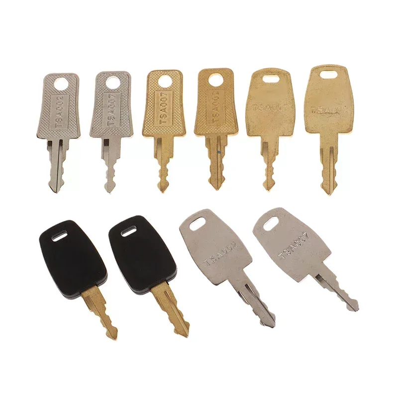 cadenas serrure tsa métal ornementation clé universelle bagages voyage multifonction rouge blanc orange argent bleu rose marron doré