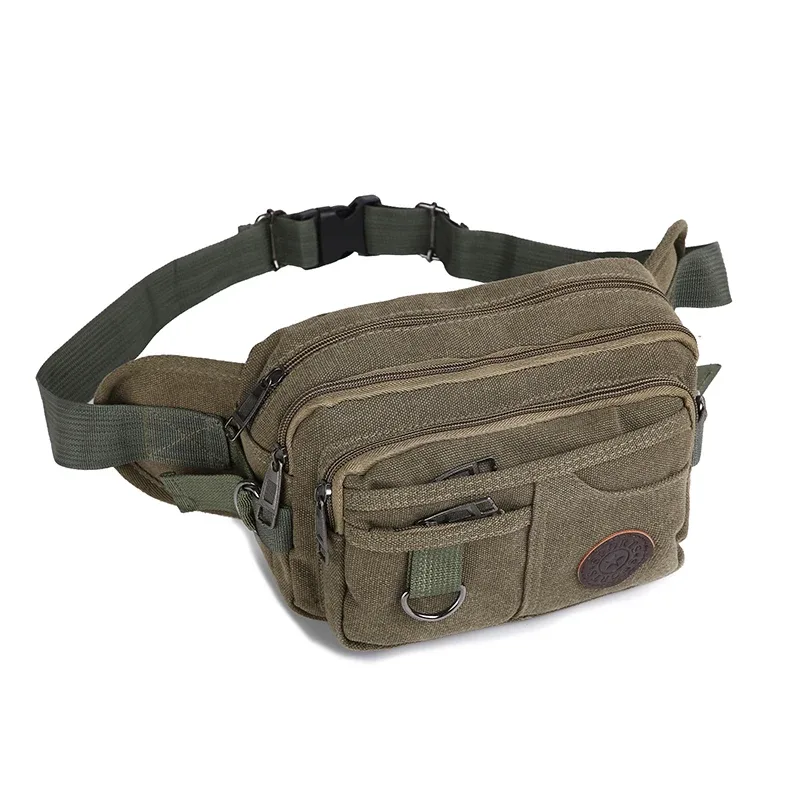 sac de taille pour homme, sac de voyage avec bretelles réglables, idéal pour la randonnée et le camping en plein air