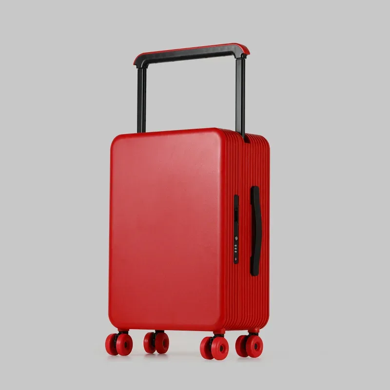nouvel ensemble de bagages 2026 à poignée large, valise à roulettes avec boîte à maquillage, robuste et durable, pour voyages