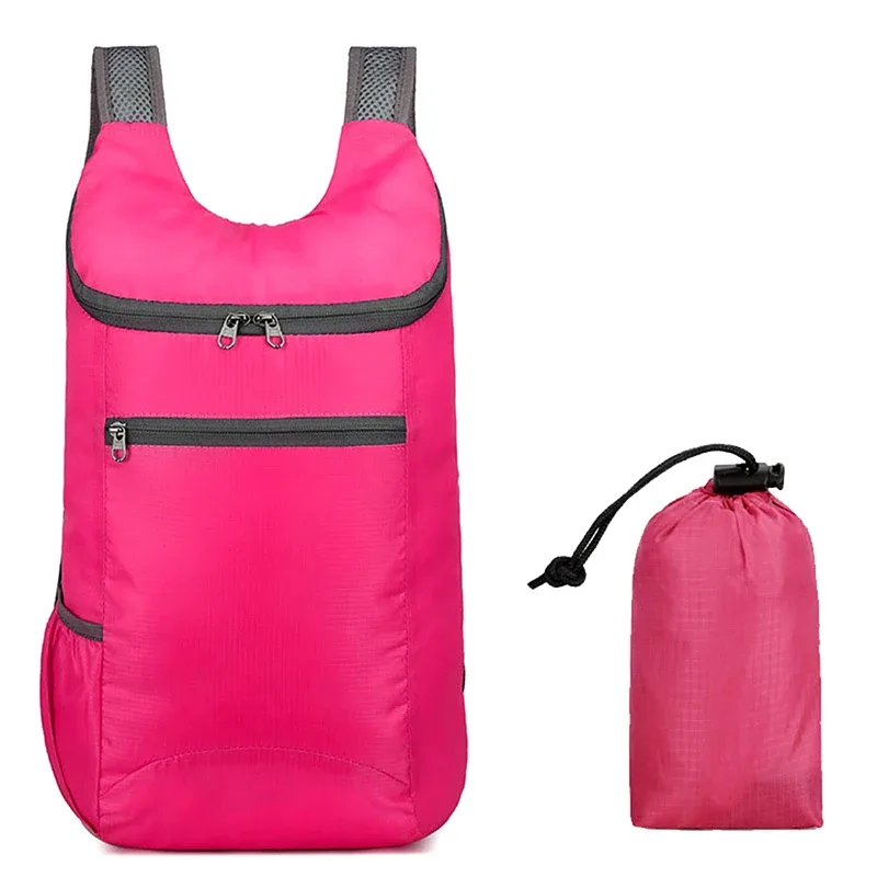 sac à dos pliable étanche pour hommes et femmes, sac de jour de voyage, sac de sport de loisirs, sac de camping portable, sac de randonnée, sac de plein air, grande capacité, unisexe