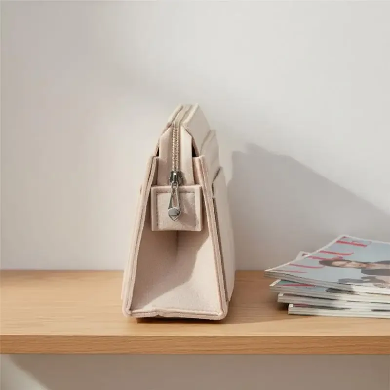 organisateur de sac à main, insert multi-poches en feutre pour sac à main, sac fourre-tout, organisateur de sac à main