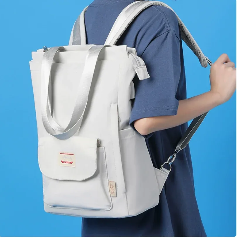 sac à bandoulière pour femmes, sac à dos étanche en tissu oxford pour ordinateur portable de 15.6 pouces, cartable pour filles, 1 pièce/lot