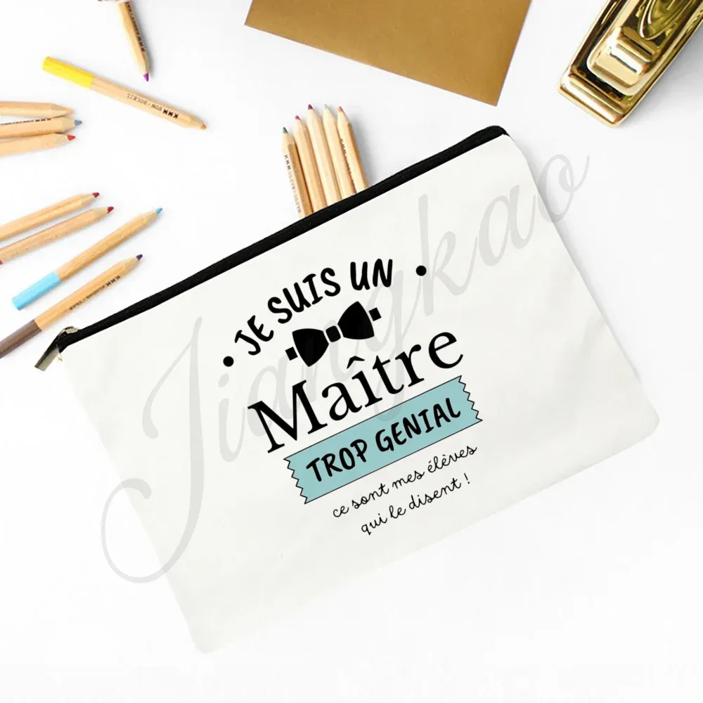un merveilleux professeur difficile à trouver difficile à laisser impossible pour oublier un sac à crayons imprimé trousse de toilette de maquillage cadeau pour les enseignants