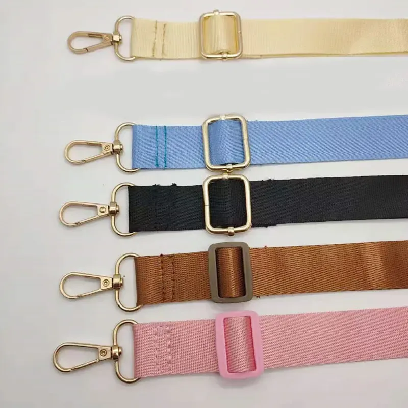 nouvelle sangle de sac à bandoulière réglable en nylon pour femme et fille, accessoire de remplacement pour sac à main, sangle de sac à main, ceinture de sac