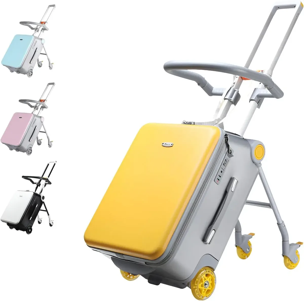 valise pour enfants, sac de transport, peut être utilisée comme chariot pour enfants, pratique et idéale pour les excursions, 14,9 gallons (40 l)