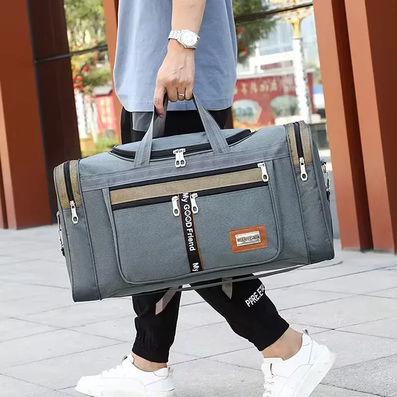 oxford – sacs de séparation secs et humides, sac de sport portable de grande capacité, sacs de fitness multifonctionnels étanches pour sports de plein air et voyages