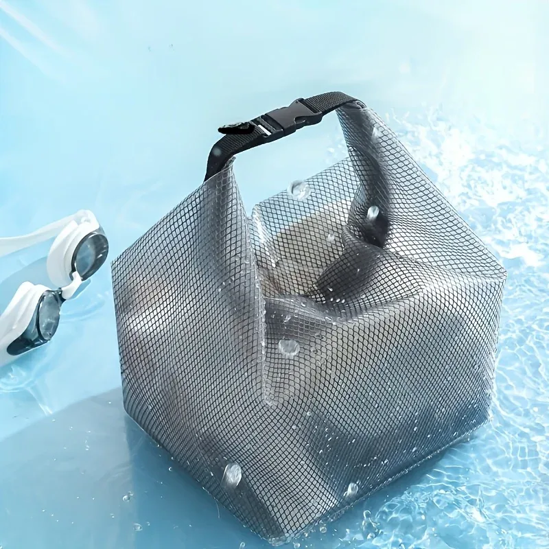 lot de 2 sacs de rangement étanches pour cosmétiques, vêtements de sport et de natation, pochette de voyage pour hommes et femmes, sac de lavage pour activités de plein air