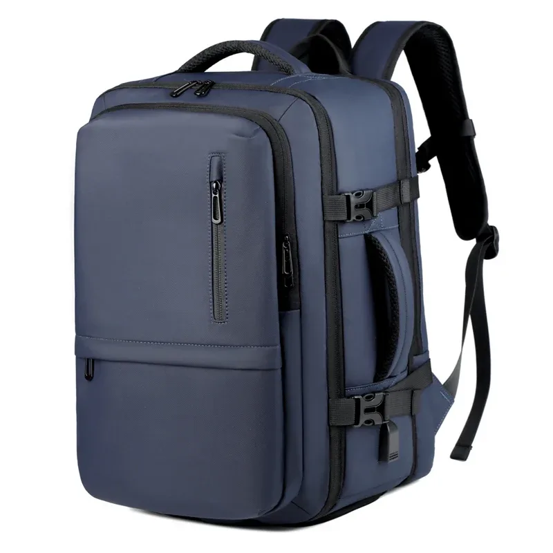 sac à dos décontracté pour affaires 40l, sacoche pour ordinateur, grande capacité, résistant à l'eau, sac à dos de voyage extensible avec port de charge usb