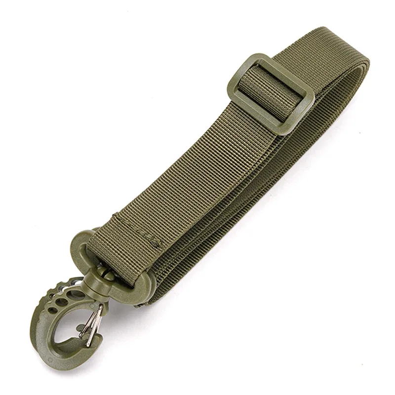 sangle réglable nylon noir beige vert olive gris clair accessoire sac bandoulière voyage remplacement utilisation durables respirants poignées modulaires travail pratique