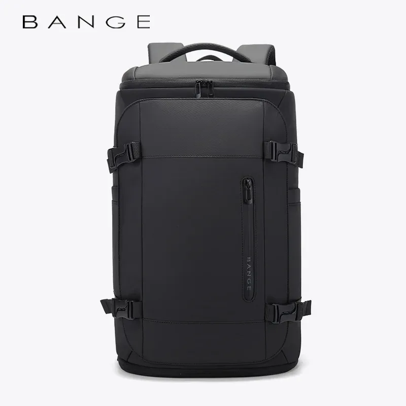 sac dos oxford cloth black solid color large capacity adjustable shoulder straps leisure voyage compartiments shoes reduction burden