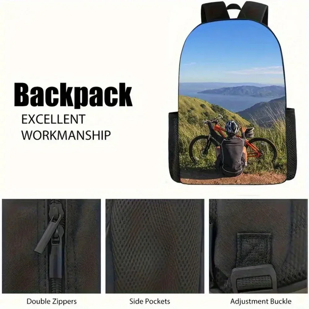 sac à dos personnalisé avec photo, sac à dos multifonctionnel, adapté aux trajets quotidiens et lavable à la main, léger