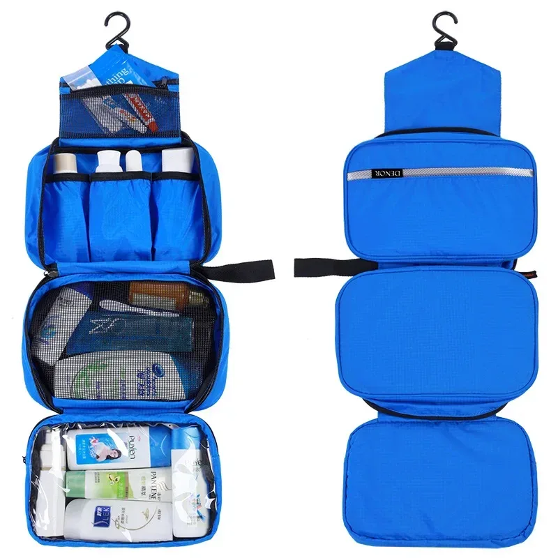 grandes trousses à cosmétiques étanches pour hommes, trousse de toilette pour hommes, trousse de toilette pliable, trousse de maquillage, trousse de toilette de voyage
