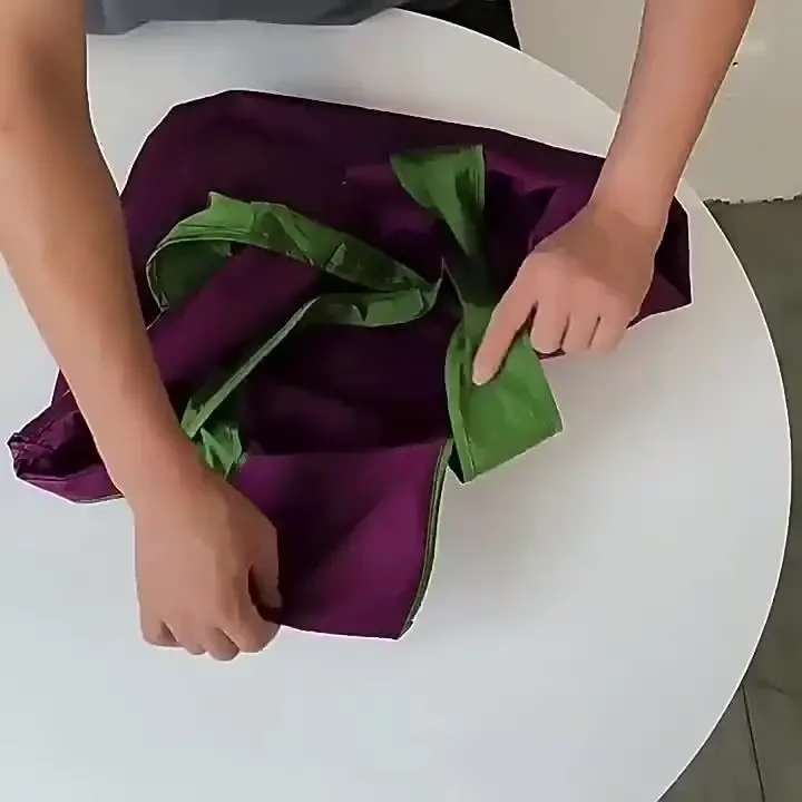 sac de courses pliable et écologique, sac fourre-tout simple et portable, grand sac écologique multicolore, sac d'épicerie, sac spécial, sac de grande capacité