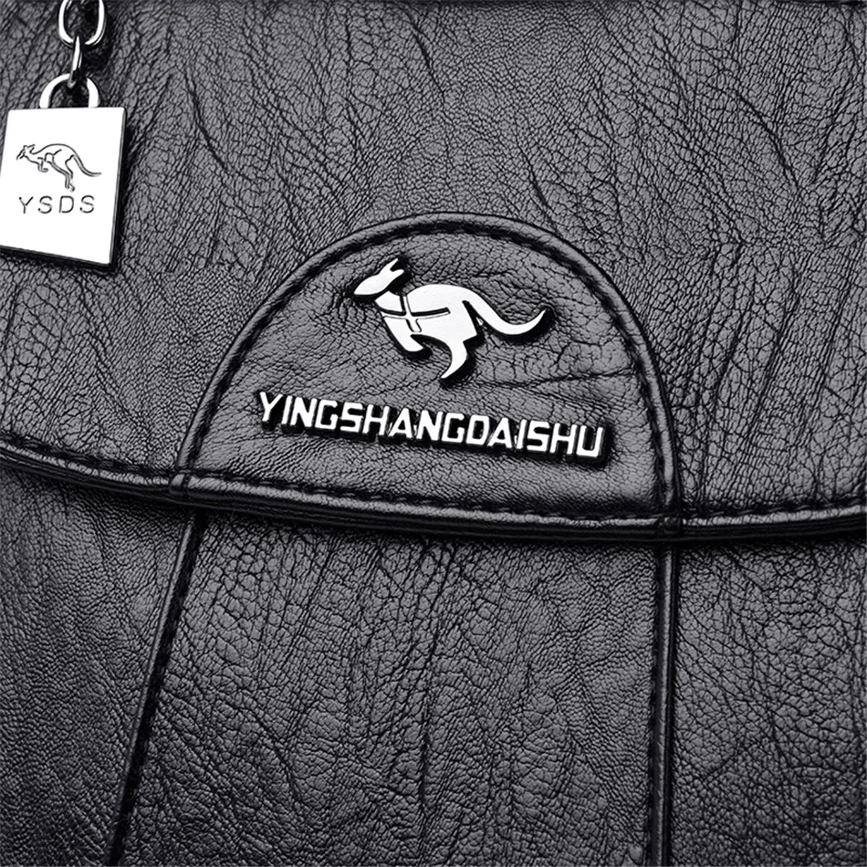 sac à dos en cuir souple pour femmes, de haute qualité, pour loisirs, voyage, grande capacité, sacs d'école pour adolescentes, noir, nouvelle collection 2022