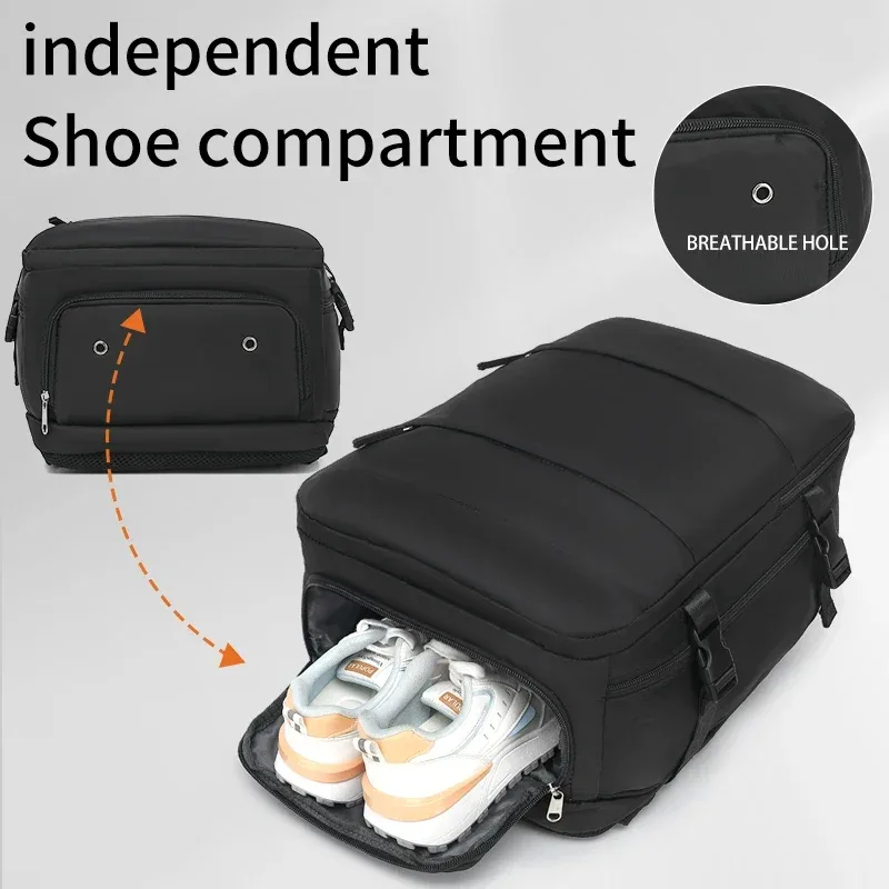 sac bandoulière pour homme et femme, sac à dos d'affaires en nylon de haute qualité pour ordinateur, sac à dos de voyage pour homme