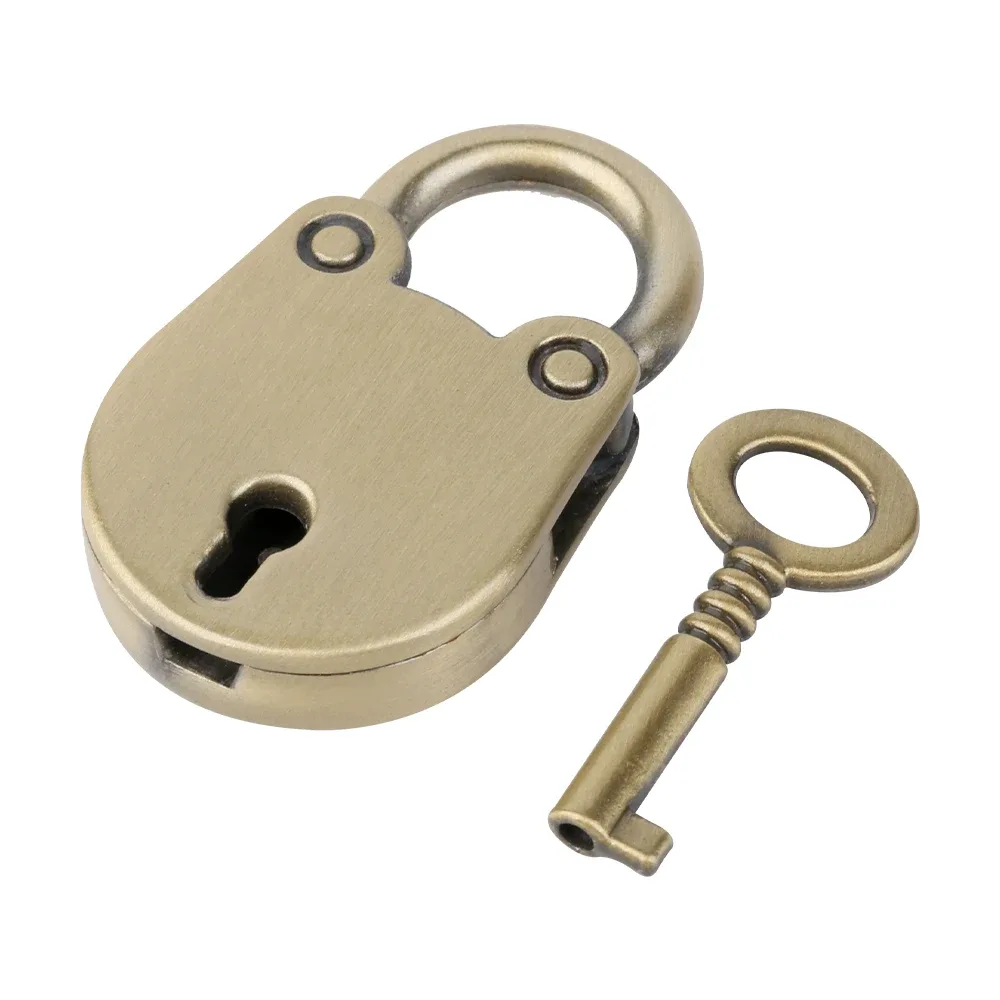 cadenas serrure tsa métal doré forme chat ovale clé suspension accessoires valise femme voyage