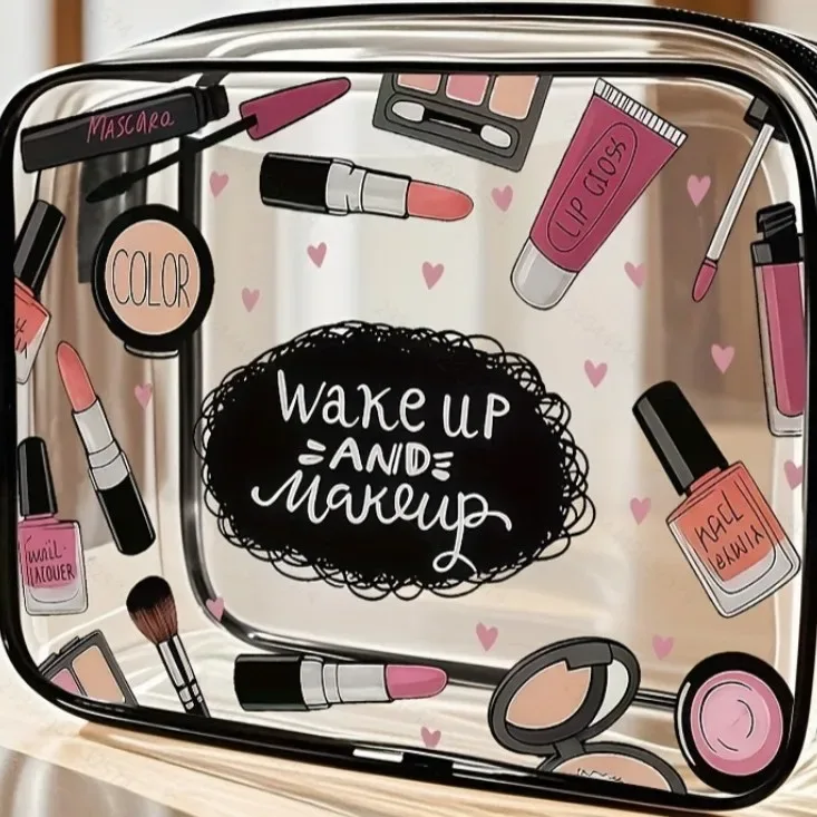 trousse de toilette et cosmétiques pour femme, grande capacité, facile à nettoyer, pour voyage et usage quotidien
