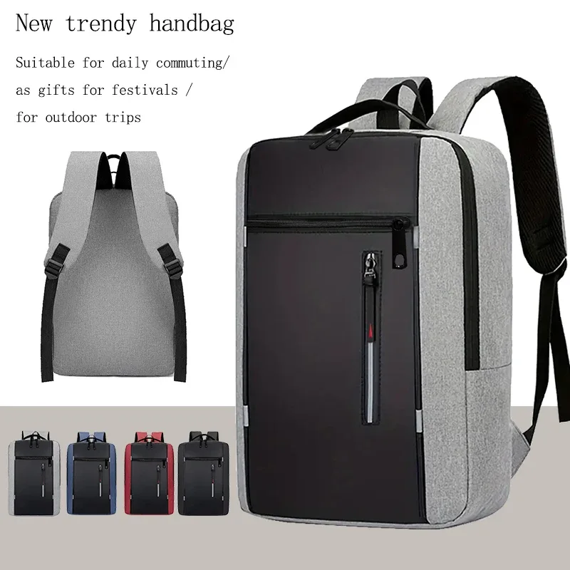 sac à dos multifonctionnel multi-poches, plusieurs couleurs, durable, léger pour hommes et femmes, voyage d'école d'affaires, trajet quotidien
